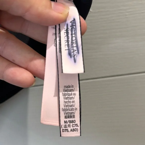 Victoria's Secret NWOT Black Women's Intimate Bra Comfort Size Medium - Picture 5 of 7